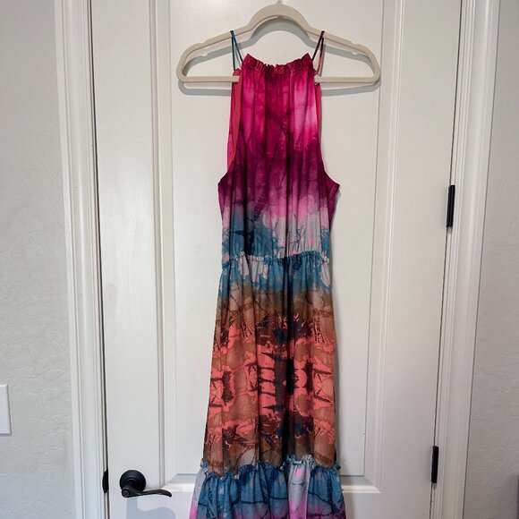 High Neck Maxi Dress - Picture 1 of 5